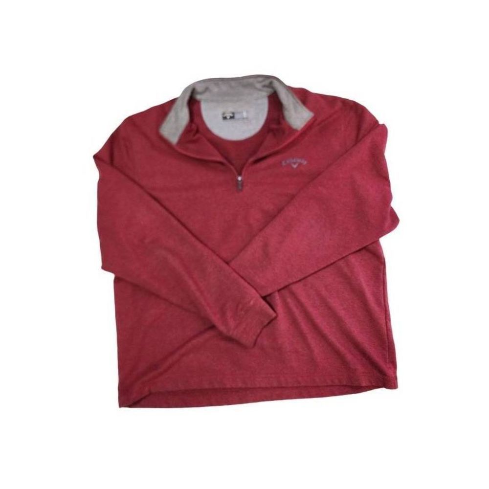 Callaway Men's Medium Long Sleeve 1/4 Zip Pullover Sweatshirt Mens Medium